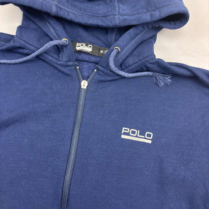 Blue Ralph Lauren Zip Vest - Men M - Very Good - Revaleur