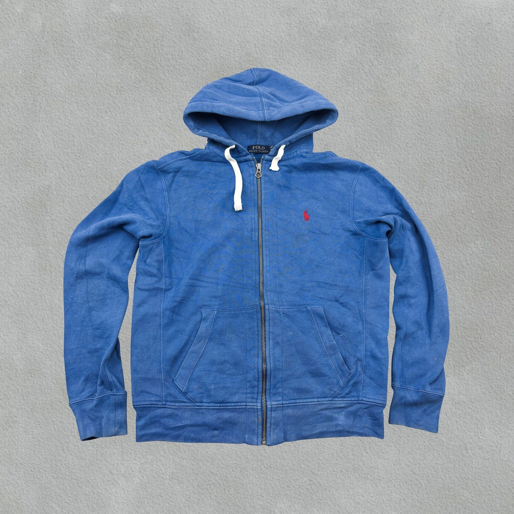 Blue Ralph Lauren Zip Vest - Men M - Very Good - Revaleur