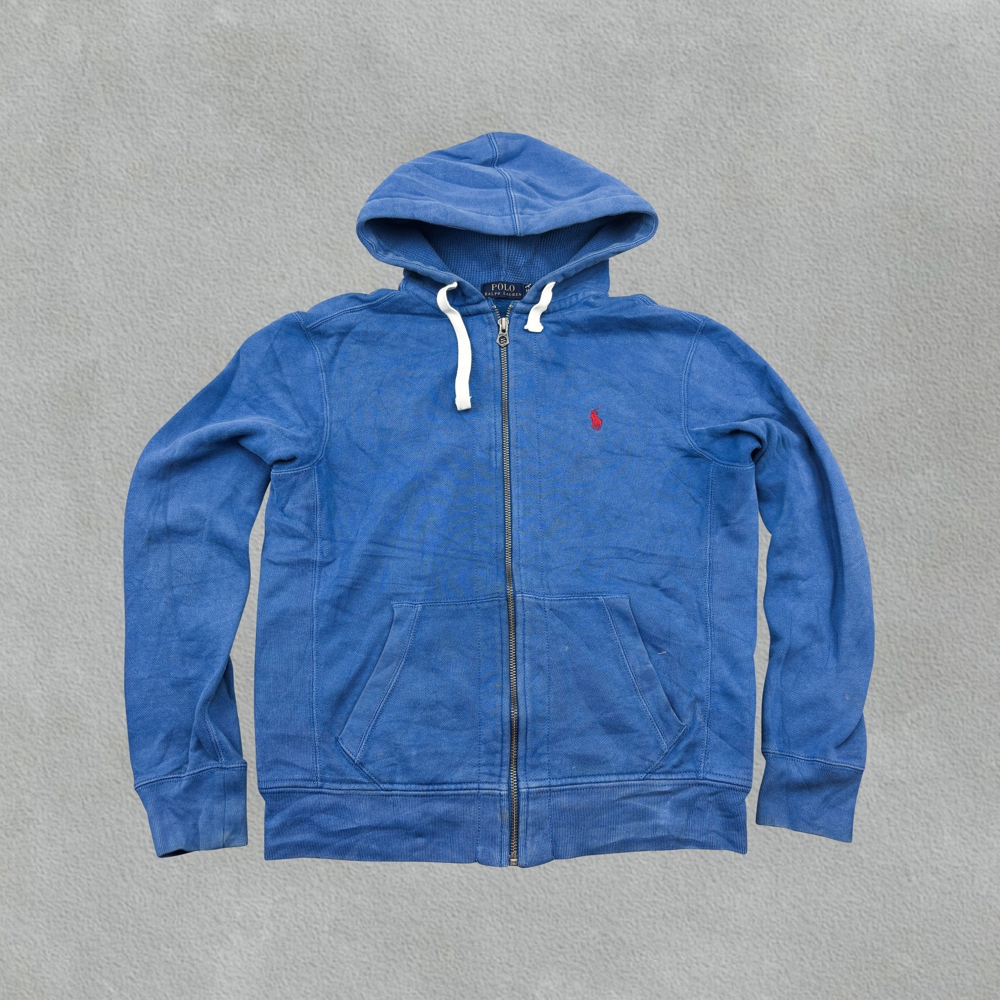 Blue Ralph Lauren Zip Vest - Men M - Very Good - Revaleur