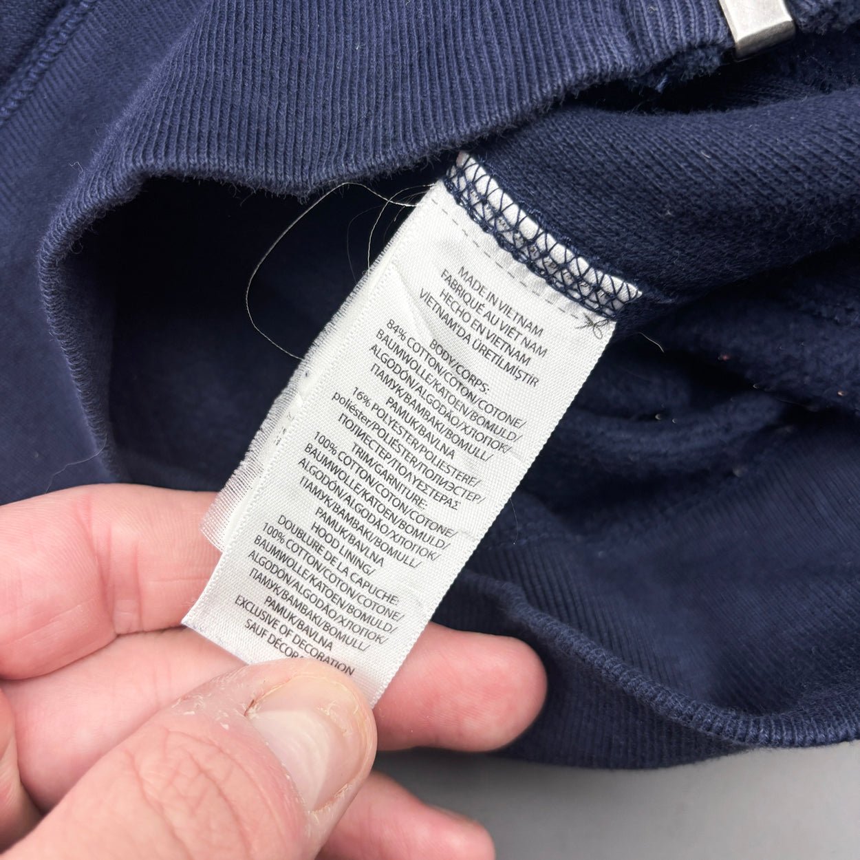 Blue Ralph Lauren Zip Vest - Men M - Very Good - Revaleur