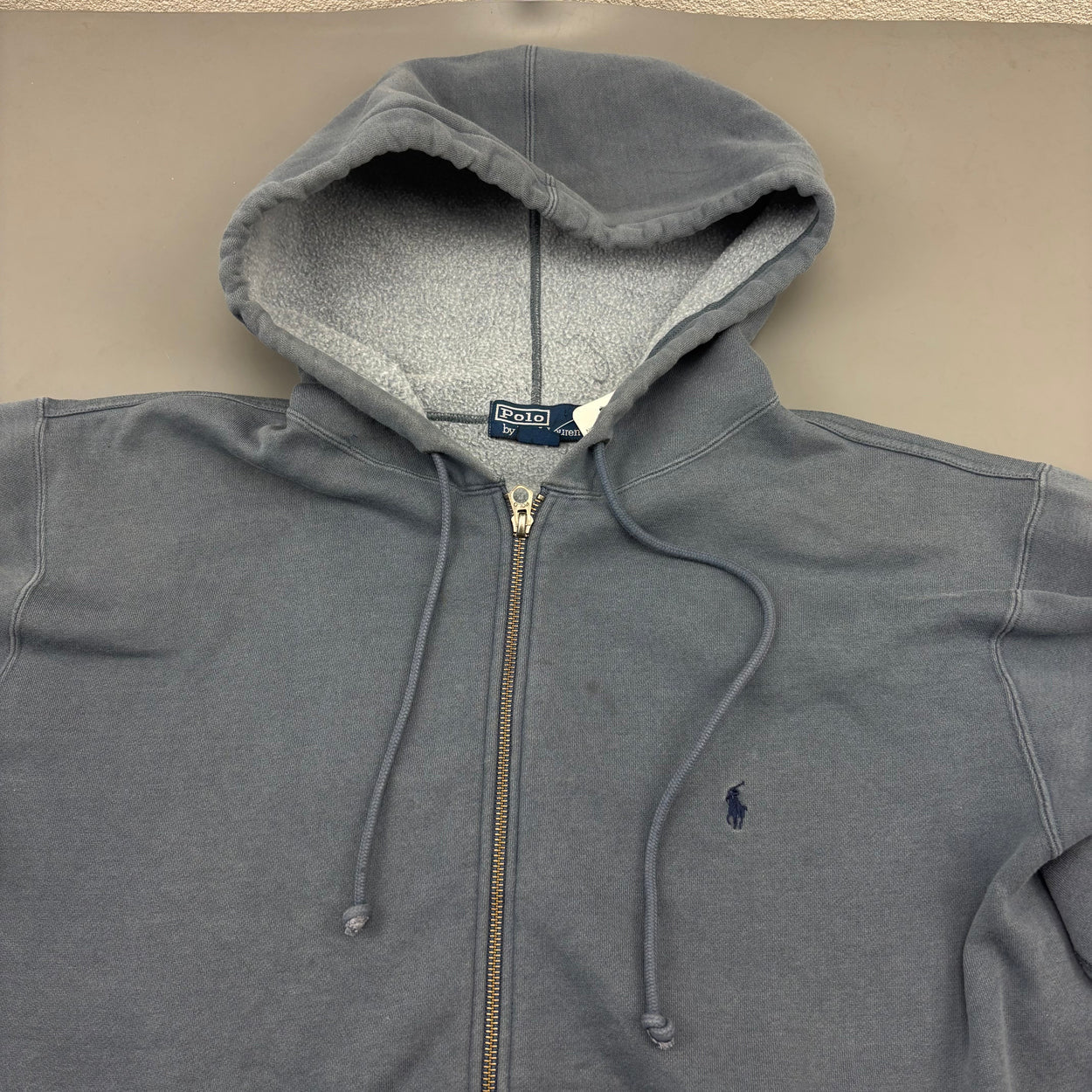 Blue Ralph Lauren Zip Vest - Men XL - Very Good - Revaleur