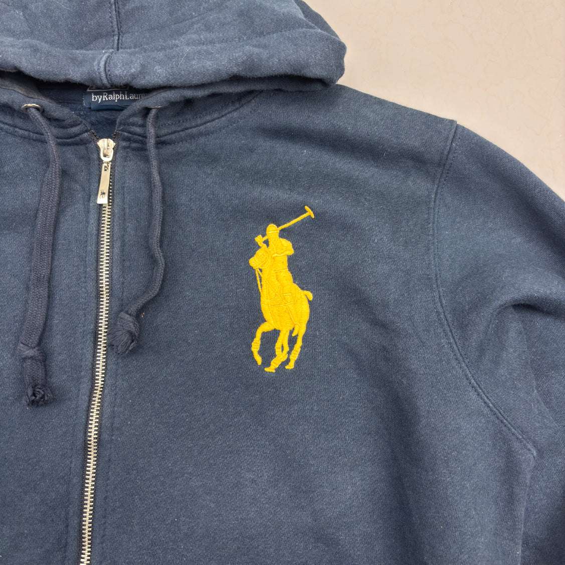 Blue Ralph Lauren Zip Vest - Men XL - Very Good - Revaleur