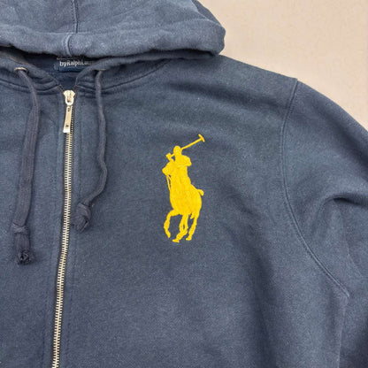 Blue Ralph Lauren Zip Vest - Men XL - Very Good - Revaleur