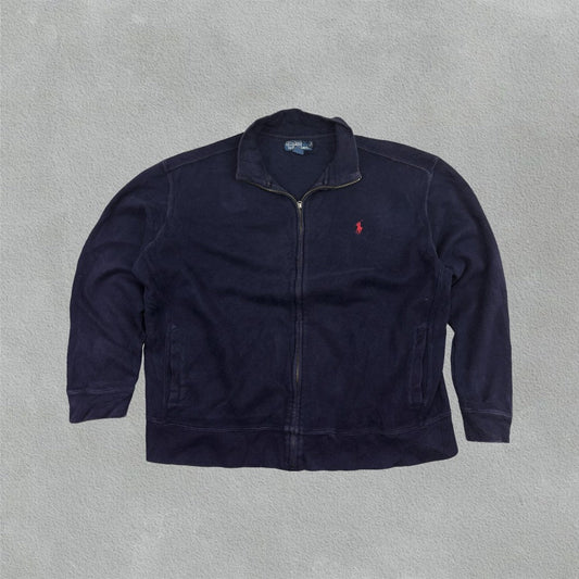 Blue Ralph Lauren Zip Vest - Men XL - Very Good - Revaleur