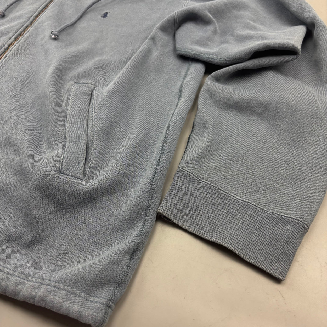 Blue Ralph Lauren Zip Vest - Men XL - Very Good - Revaleur