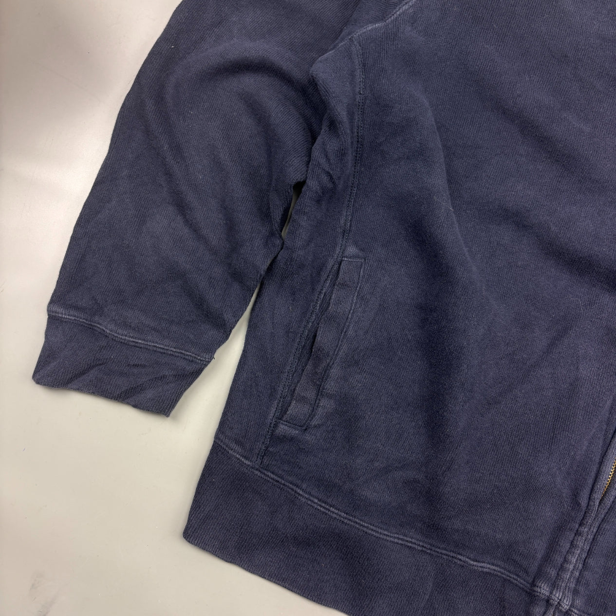 Blue Ralph Lauren Zip Vest - Men XL - Very Good - Revaleur