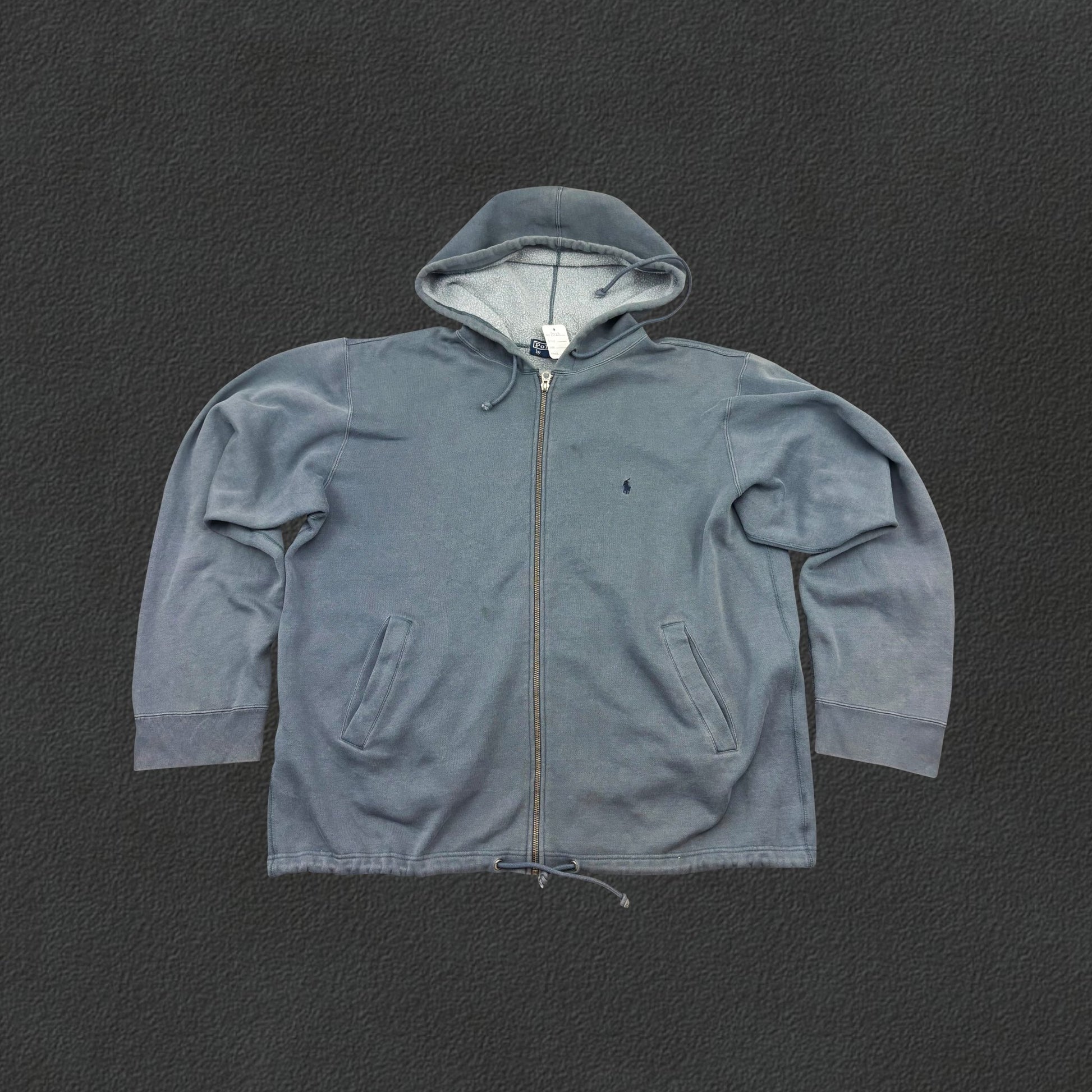 Blue Ralph Lauren Zip Vest - Men XL - Very Good - Revaleur