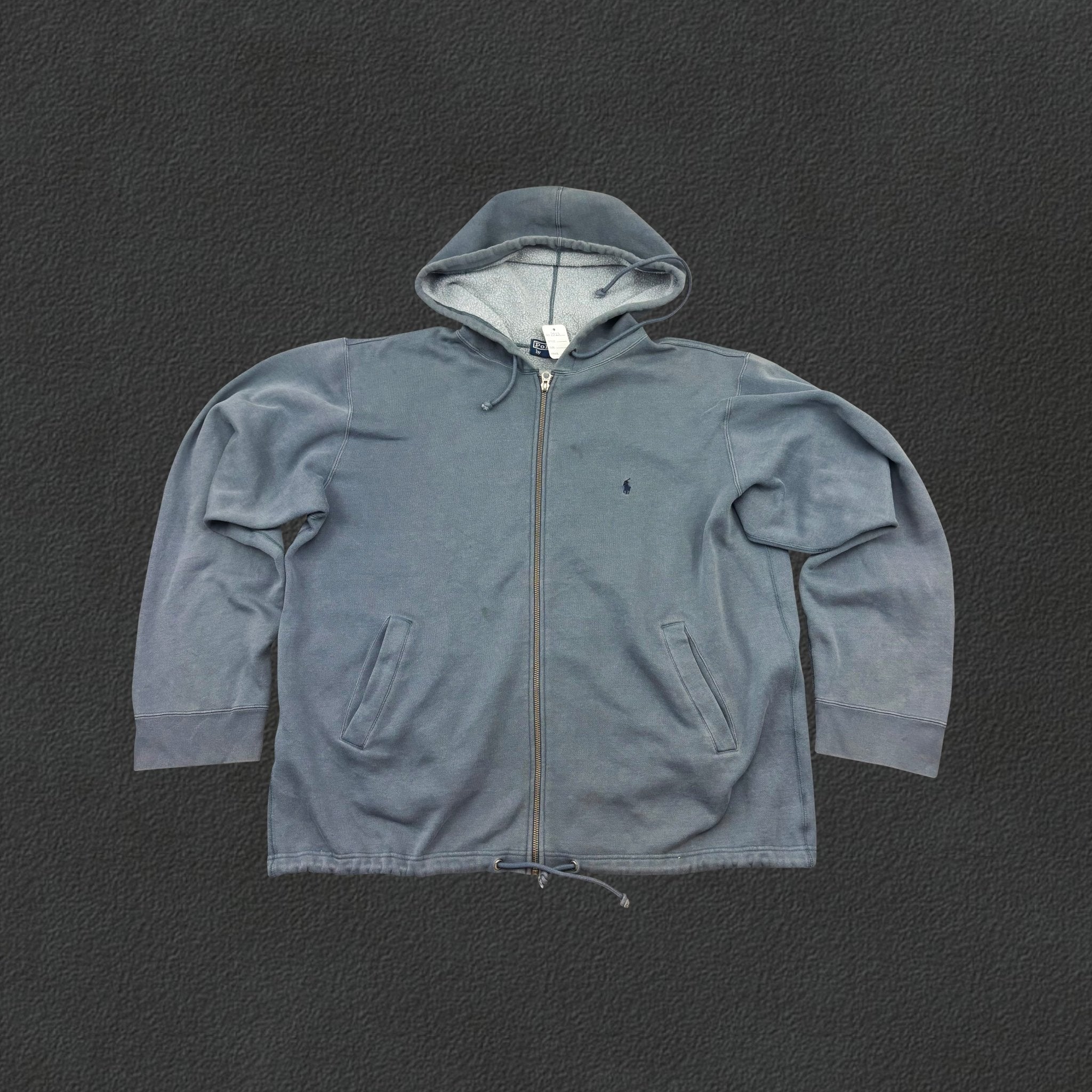 Blue Ralph Lauren Zip Vest - Men XL - Very Good - Revaleur