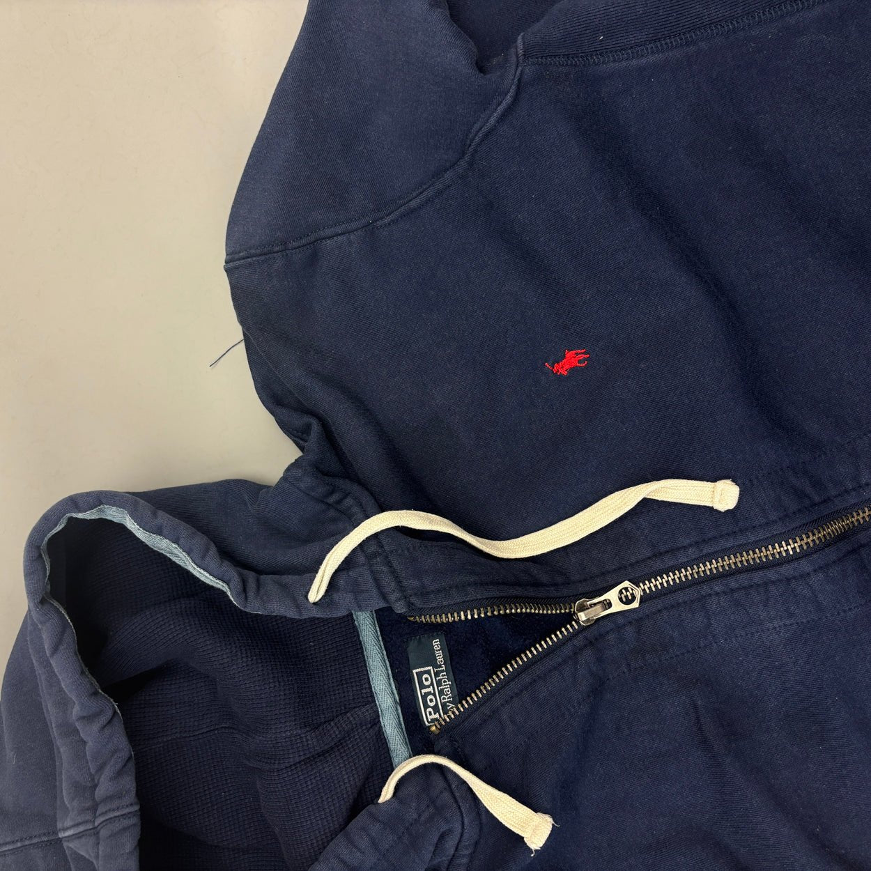 Blue Ralph Lauren Zip Vest - Men XXL - Good - Revaleur