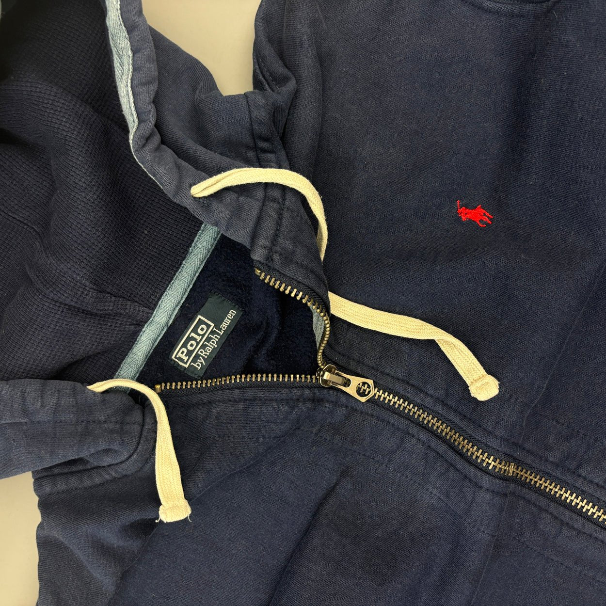 Blue Ralph Lauren Zip Vest - Men XXL - Good - Revaleur