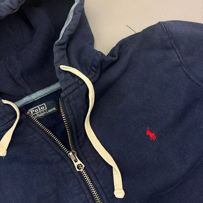 Blue Ralph Lauren Zip Vest - Men XXL - Good - Revaleur