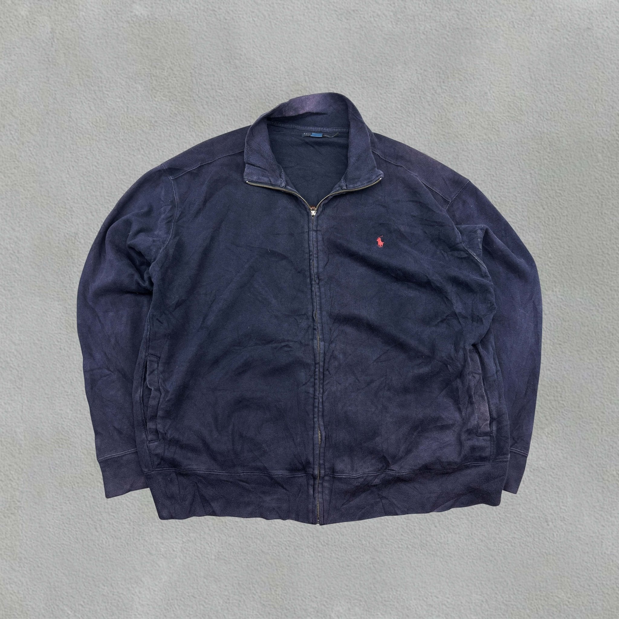 Blue Ralph Lauren Zip Vest - Men XXL - Good - Revaleur