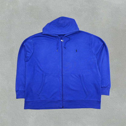 Blue Ralph Lauren Zip Vest - Men XXL - Very Good - Revaleur