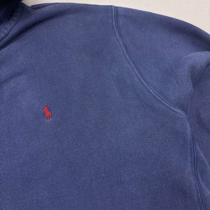 Blue Ralph Lauren Zip Vest - Men XXL - Very Good - Revaleur