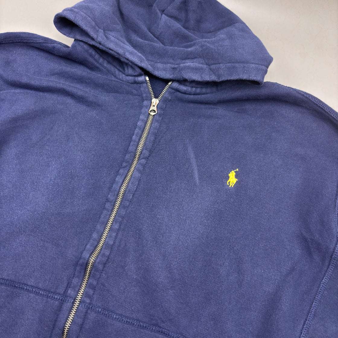 Blue Ralph Lauren Zip Vest - Men XXL - Very Good - Revaleur