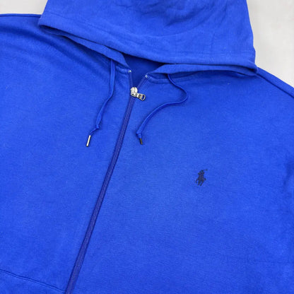 Blue Ralph Lauren Zip Vest - Men XXL - Very Good - Revaleur