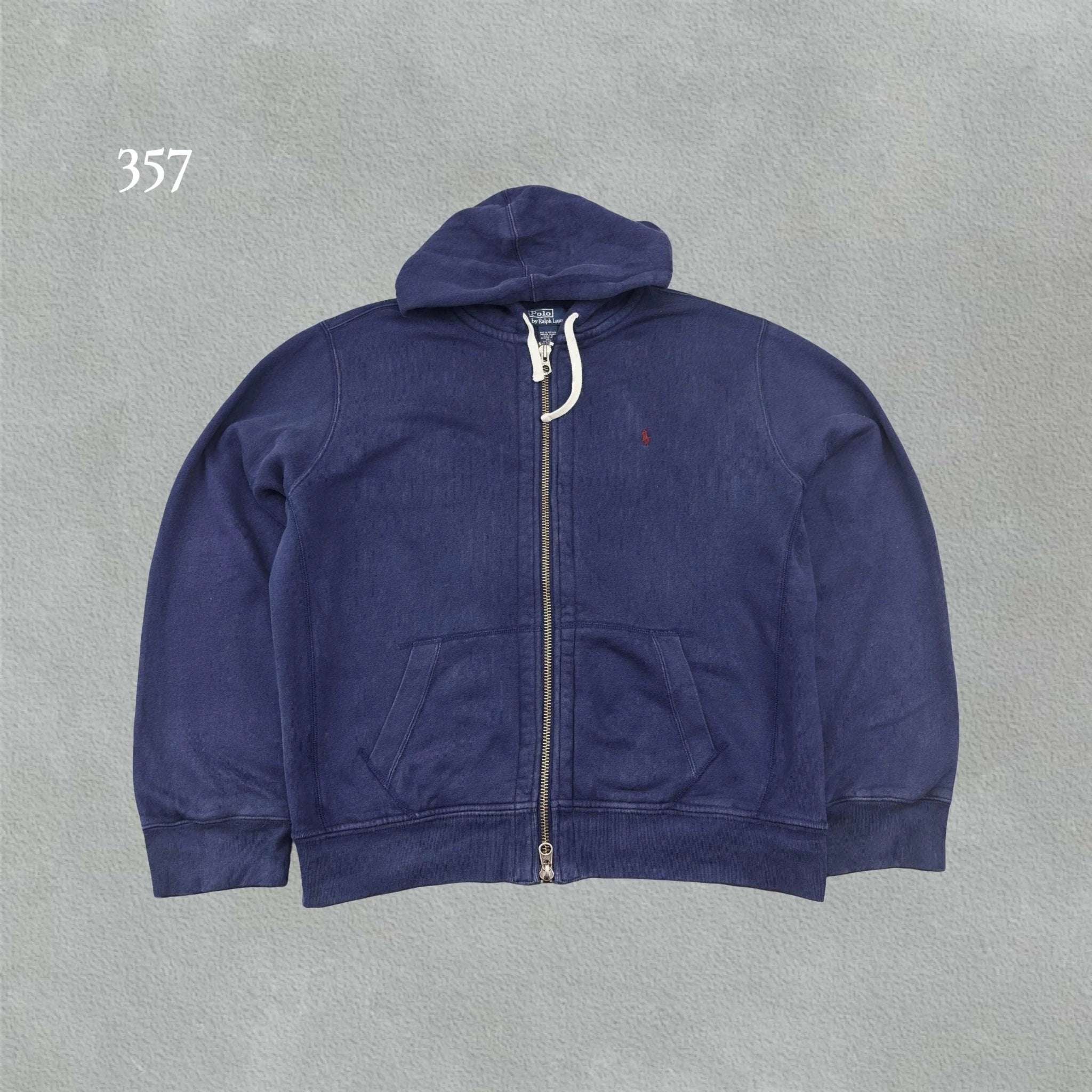 Blue Ralph Lauren Zip Vest - Men XXL - Very Good - Revaleur