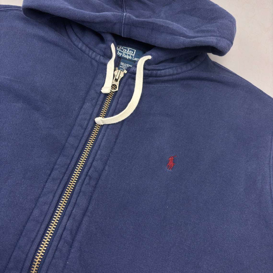 Blue Ralph Lauren Zip Vest - Men XXL - Very Good - Revaleur
