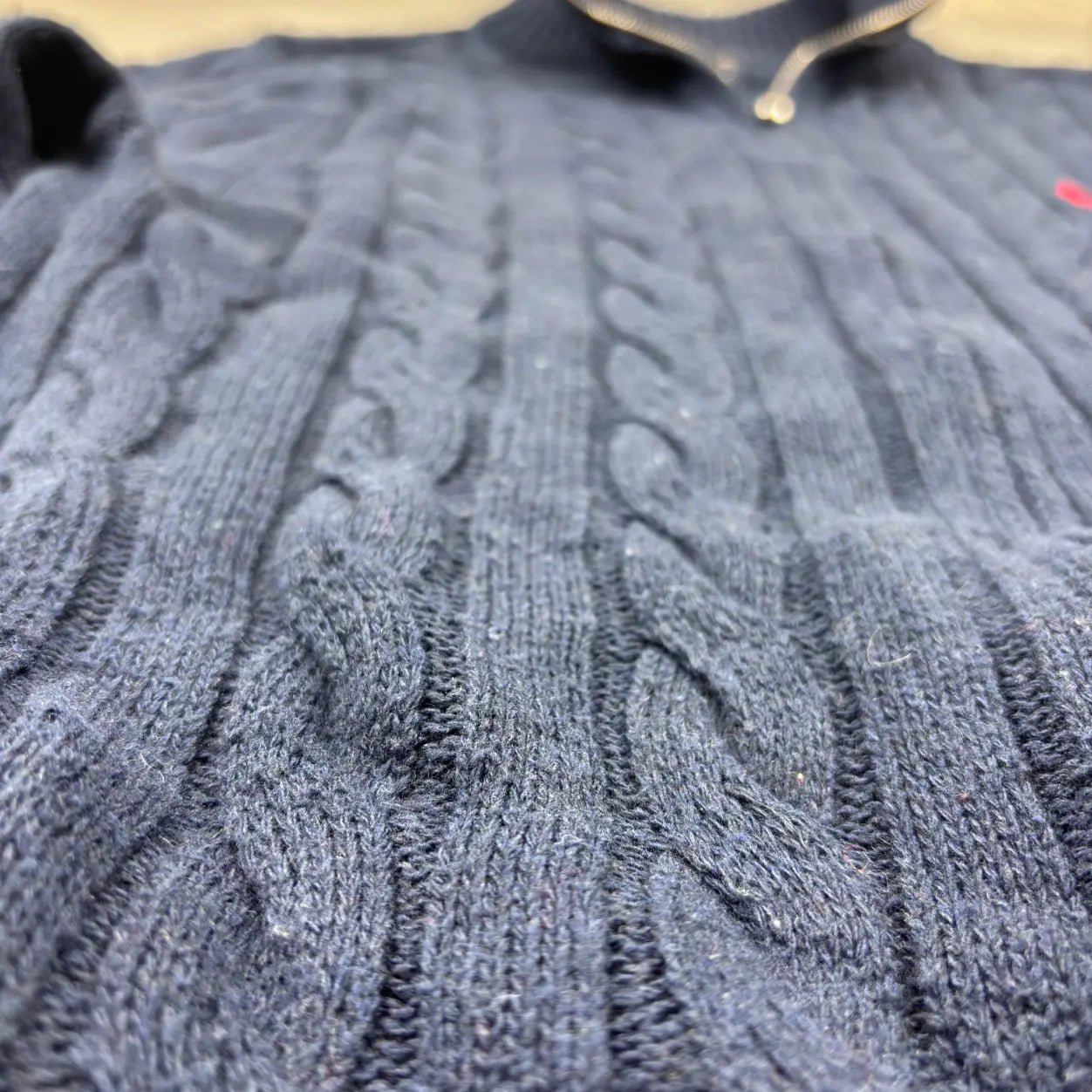 Blue Ralph Lauren Zip Vest - XL - Very Good - Revaleur