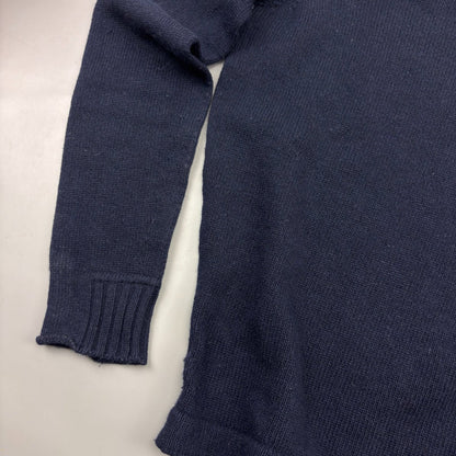 Blue Stone Island Knitted Sweater - Men S - Very Good - Revaleur