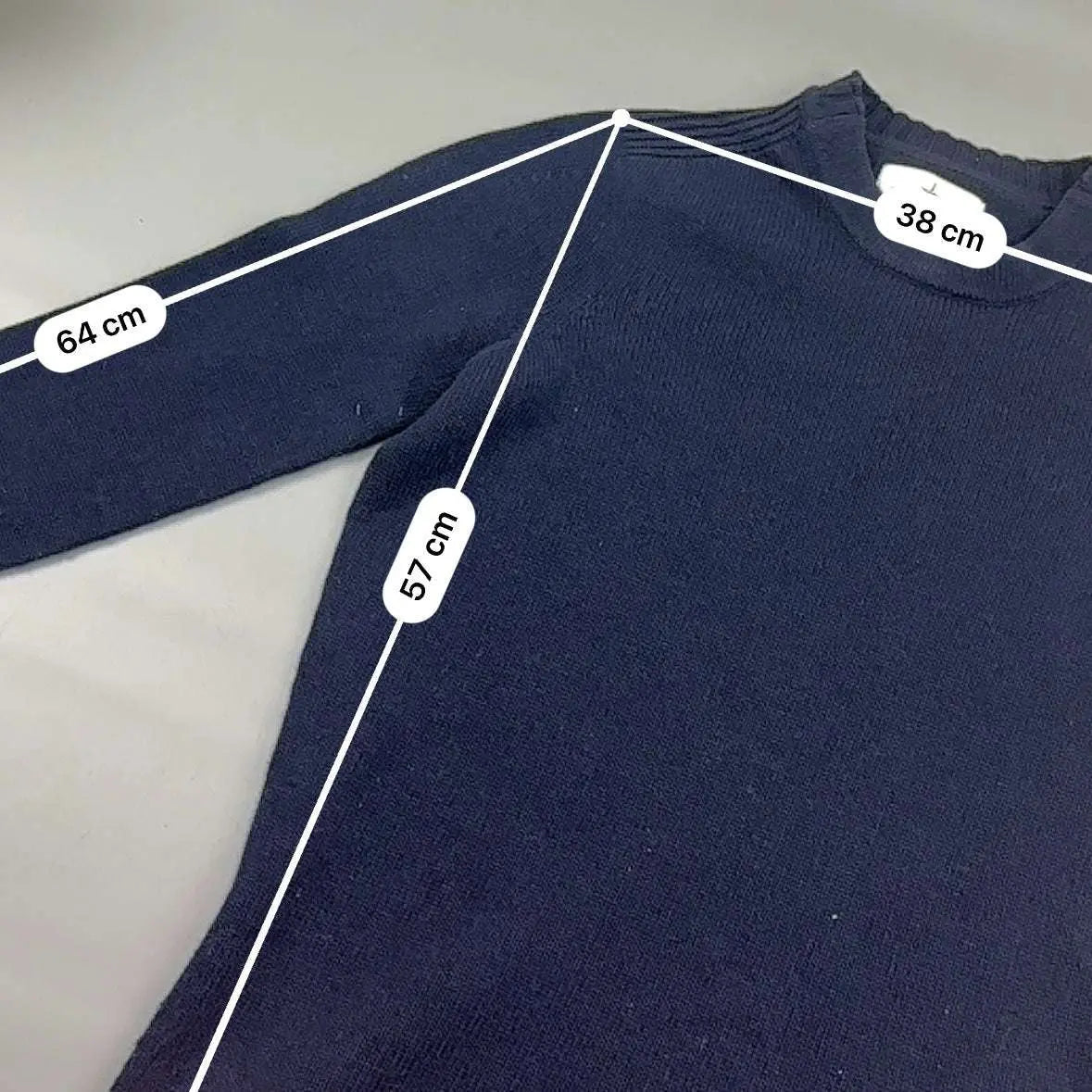 Blue Stone Island Knitted Sweater - S - Very Good - Revaleur