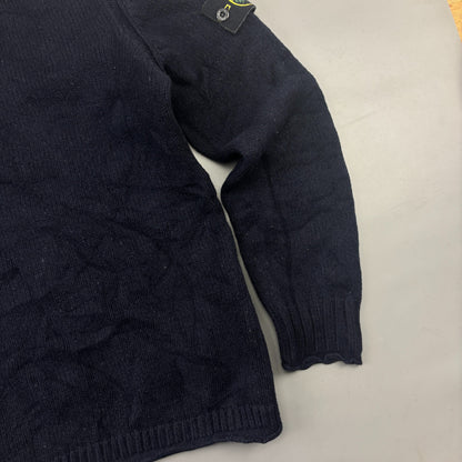 Blue Stone Island Turtleneck - Men L - Very Good - Revaleur
