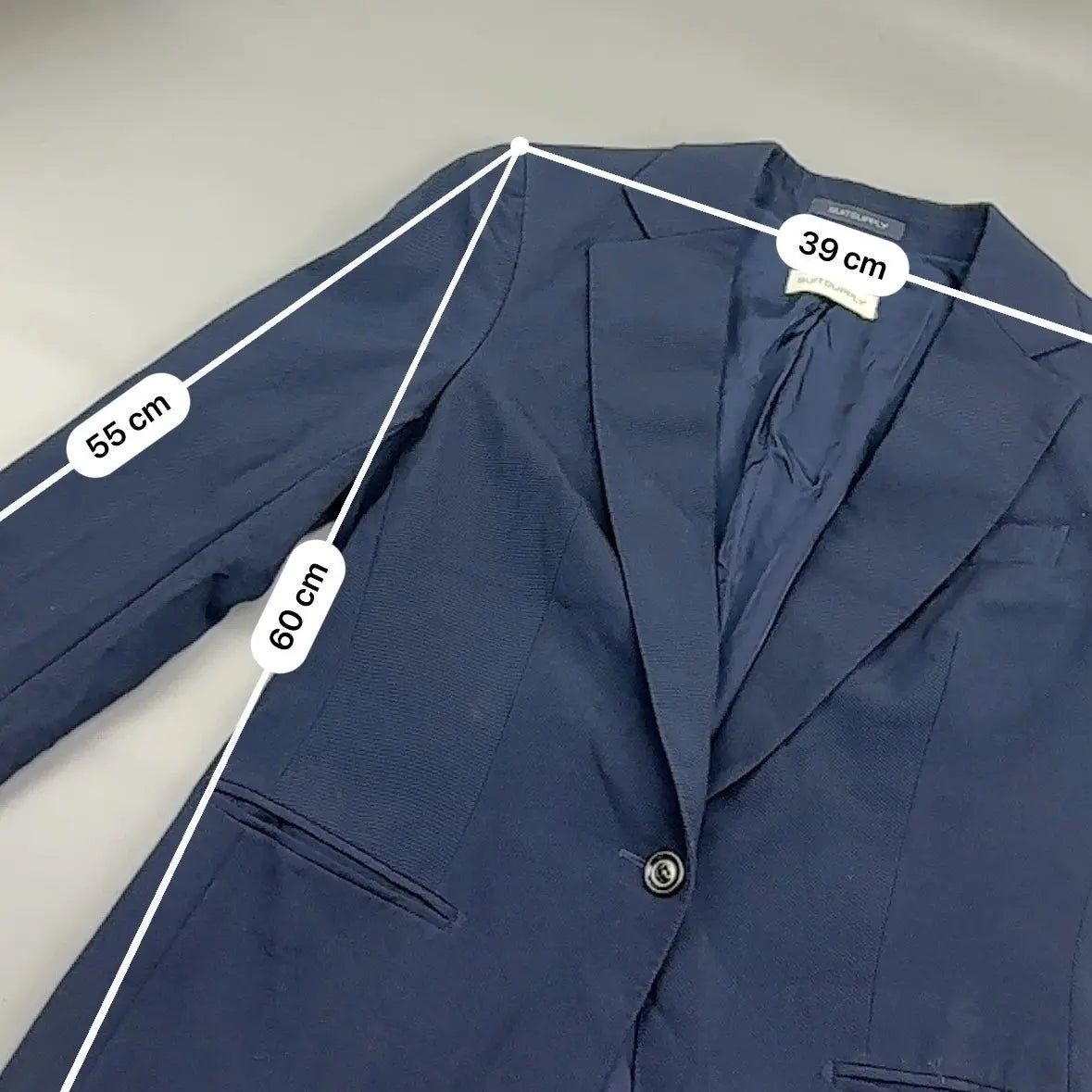 Blue Suitsupply Blazer - M - Very Good - Revaleur