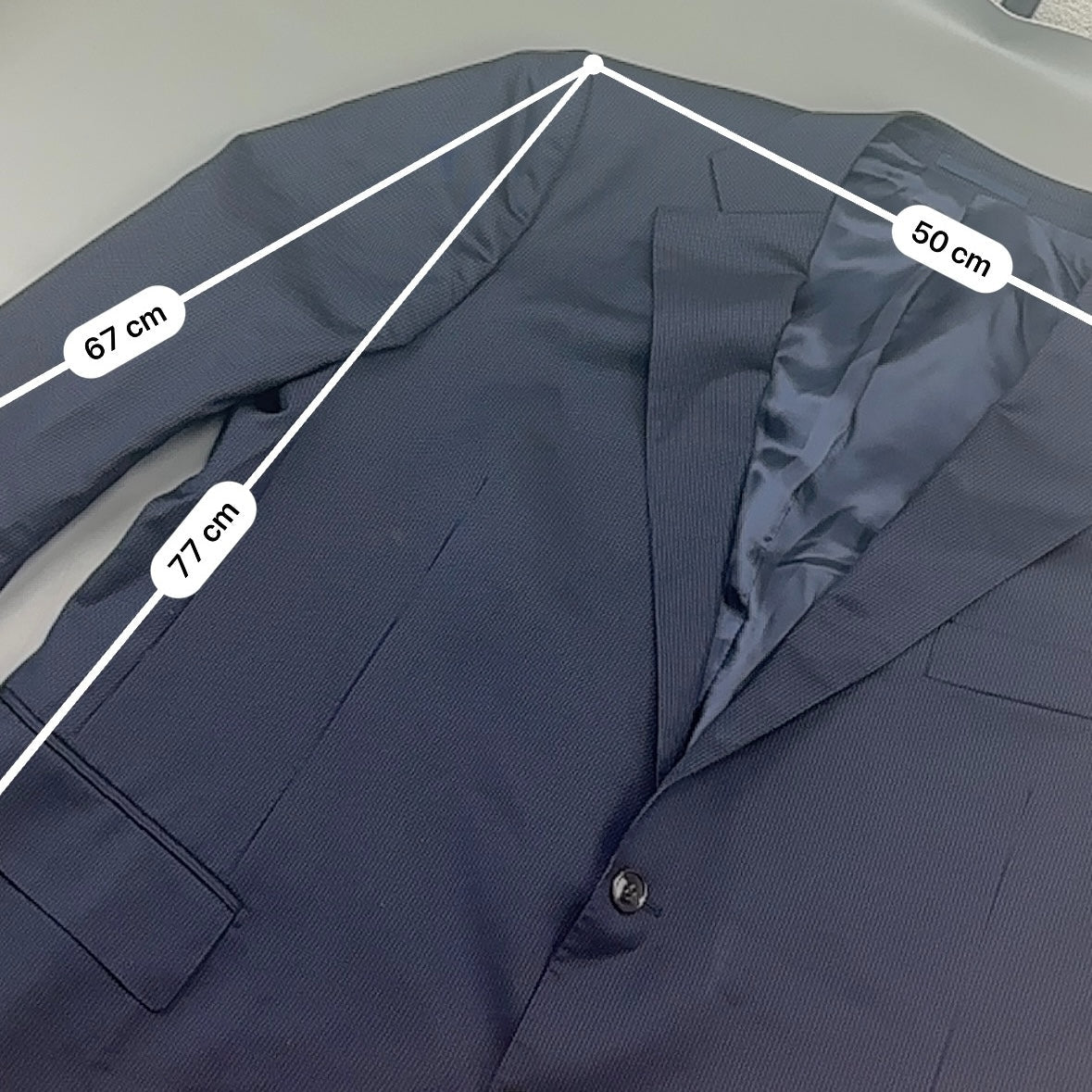 Blue Suitsupply Blazer - Men Blazer 50 - Very Good - Revaleur