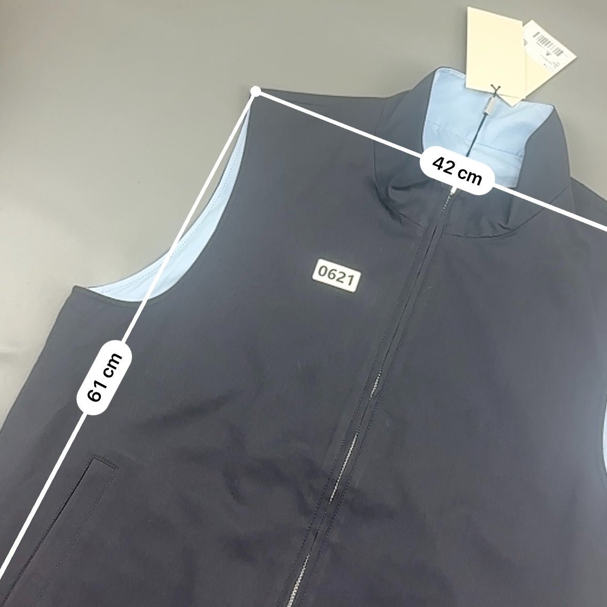 Blue Suitsupply Bodywarmer - Men L - New With Tags - Revaleur