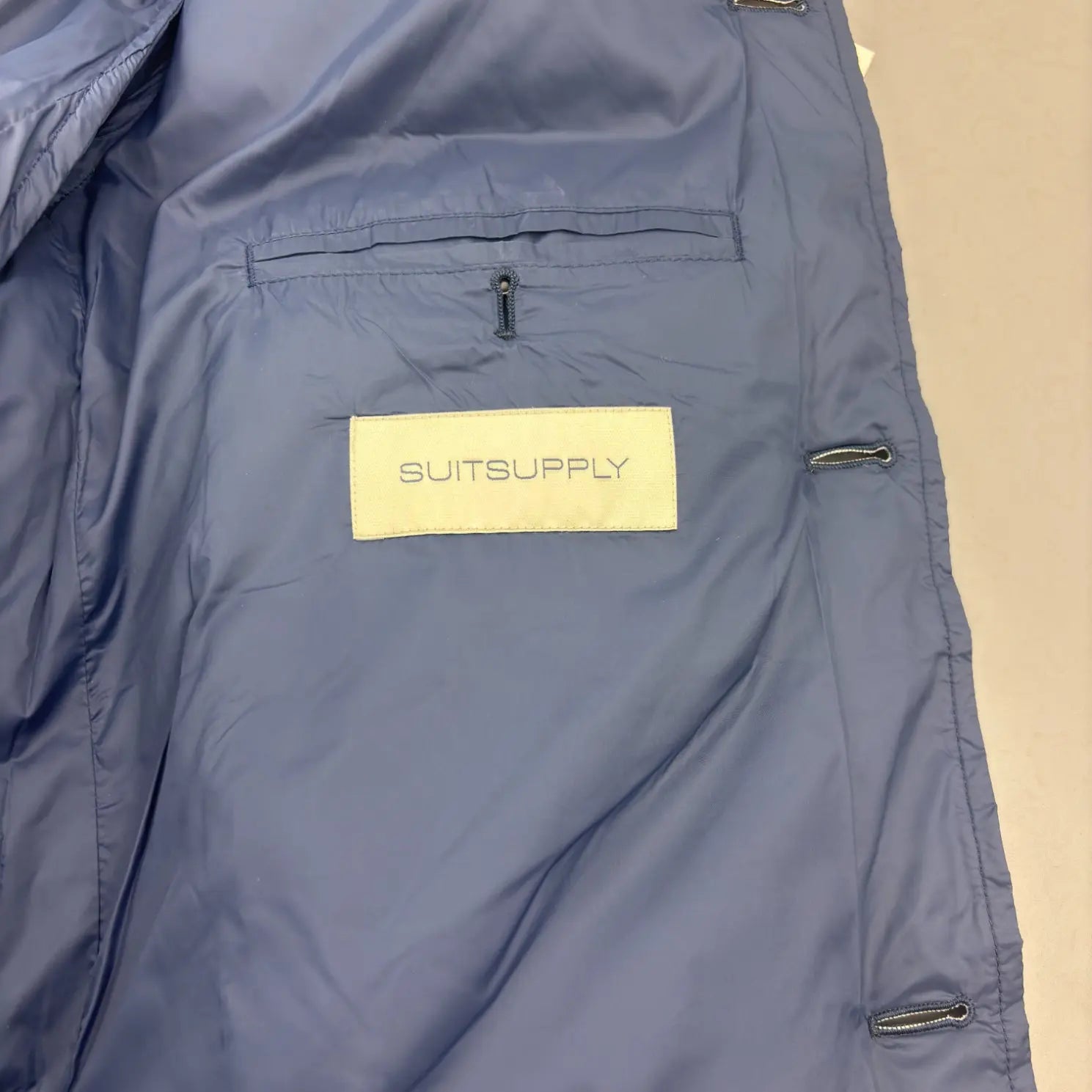 Blue Suitsupply Bodywarmer - Men L - New With Tags - Revaleur