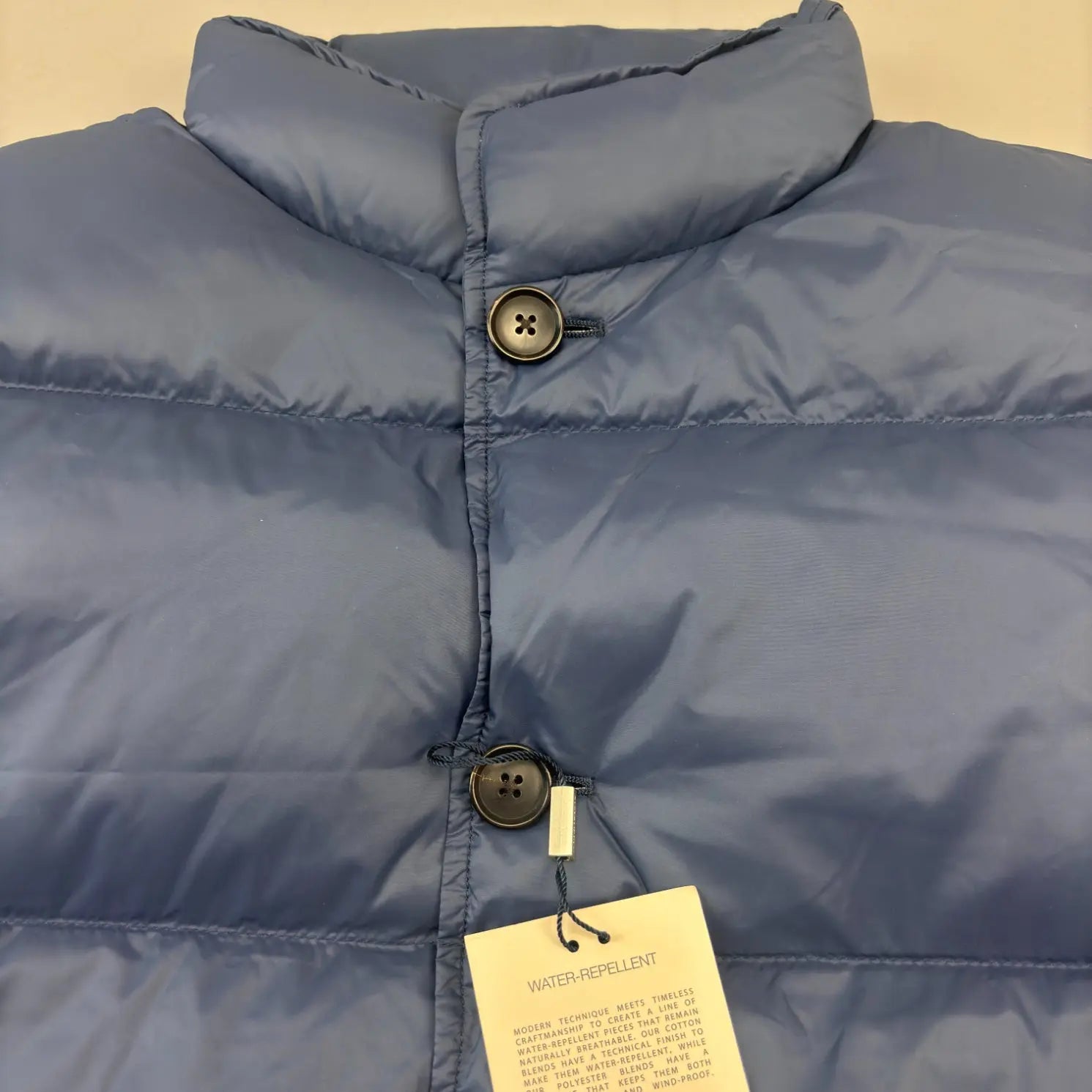 Blue Suitsupply Bodywarmer - Men L - New With Tags - Revaleur