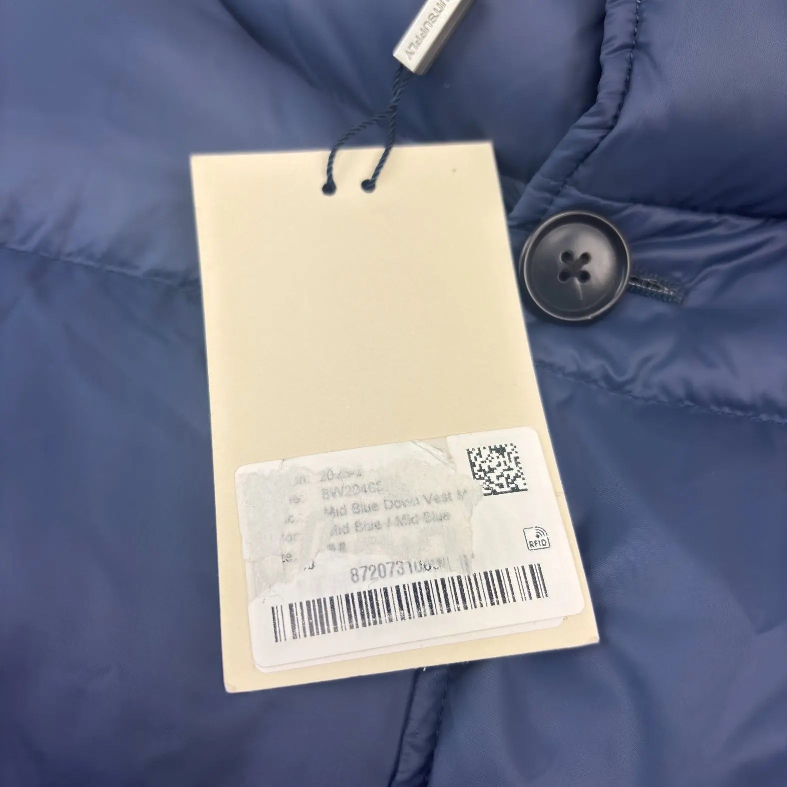 Blue Suitsupply Bodywarmer - Men M - New With Tags - Revaleur