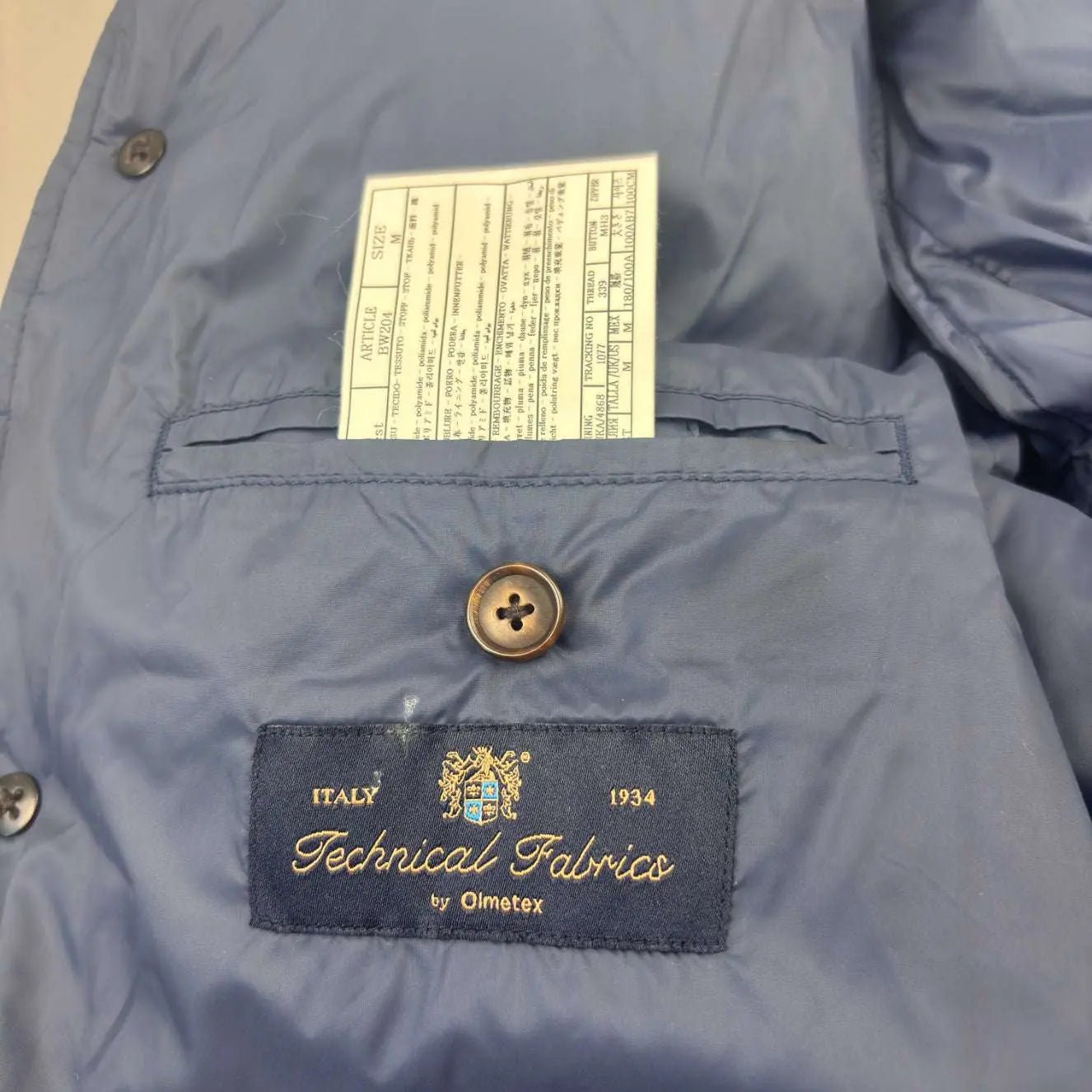 Blue Suitsupply Bodywarmer - Men M - New With Tags - Revaleur