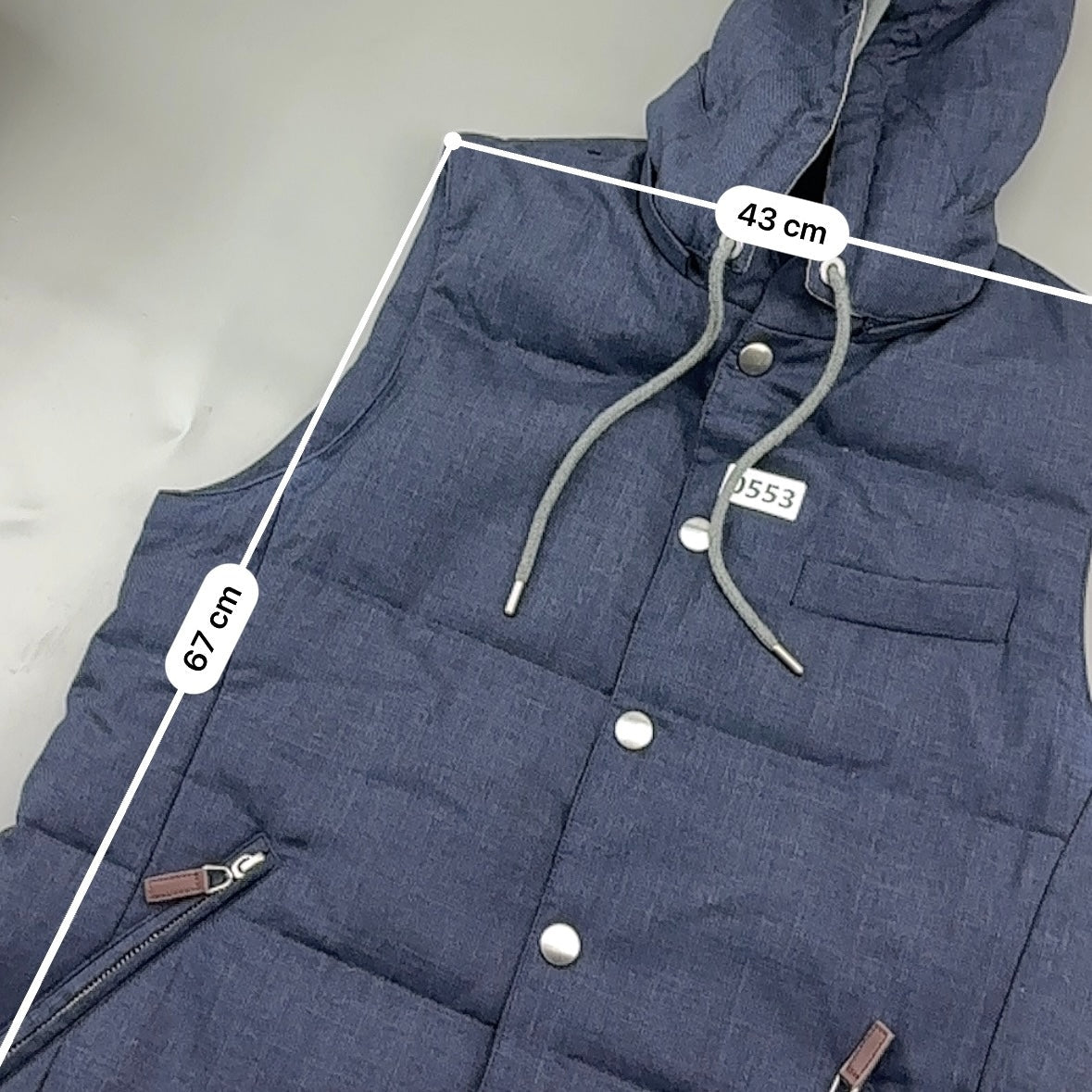 Blue Suitsupply Bodywarmer - XL - Very Good - Revaleur