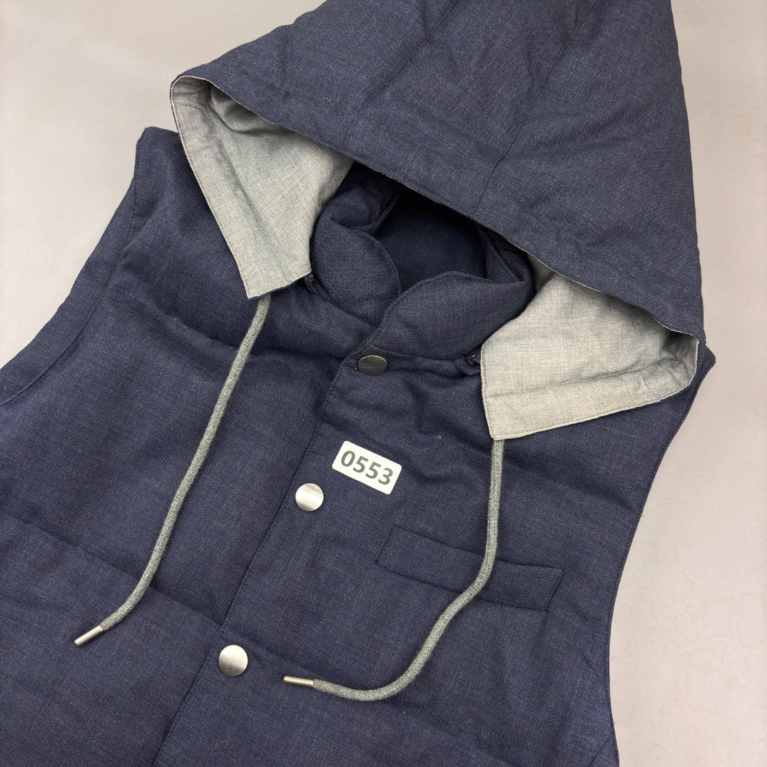 Blue Suitsupply Bodywarmer - XL - Very Good - Revaleur