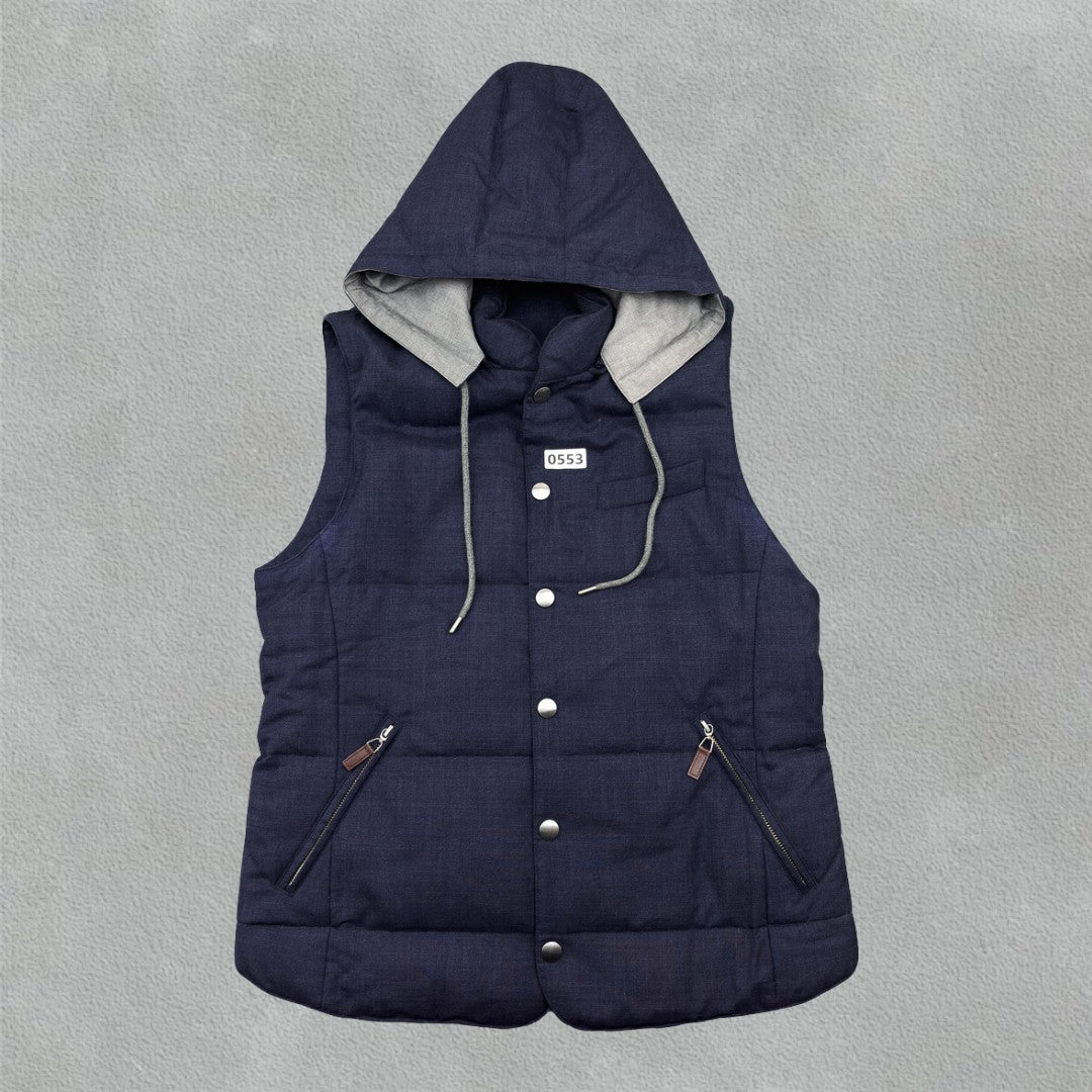 Blue Suitsupply Bodywarmer - XL - Very Good - Revaleur