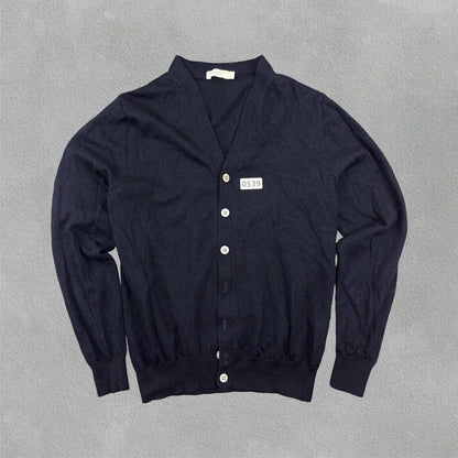 Blue Suitsupply Cardigan - L - New - Revaleur