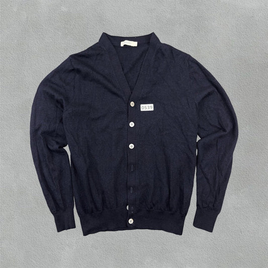 Blue Suitsupply Cardigan - L - New - Revaleur