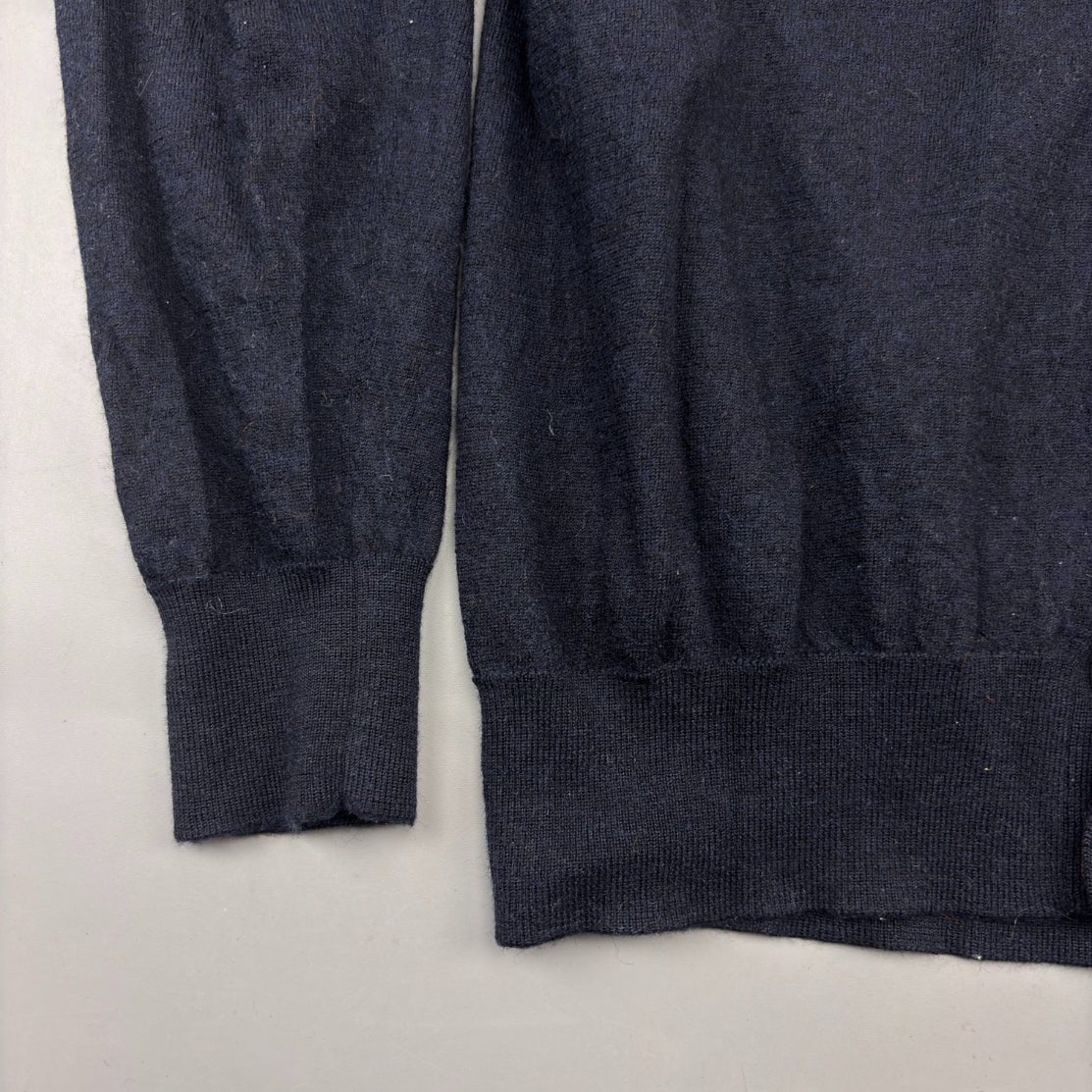 Blue Suitsupply Cardigan - L - New - Revaleur