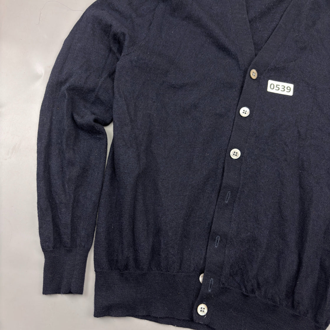 Blue Suitsupply Cardigan - L - New - Revaleur