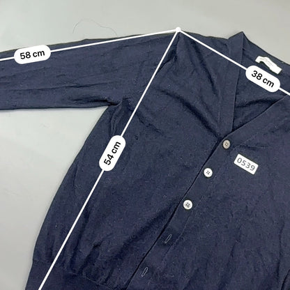 Blue Suitsupply Cardigan - L - New - Revaleur
