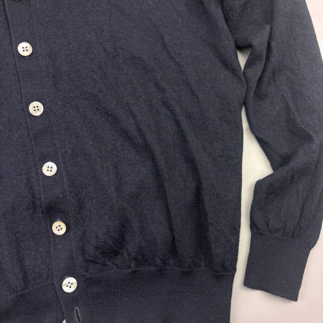 Blue Suitsupply Cardigan - Men L - Very Good - Revaleur