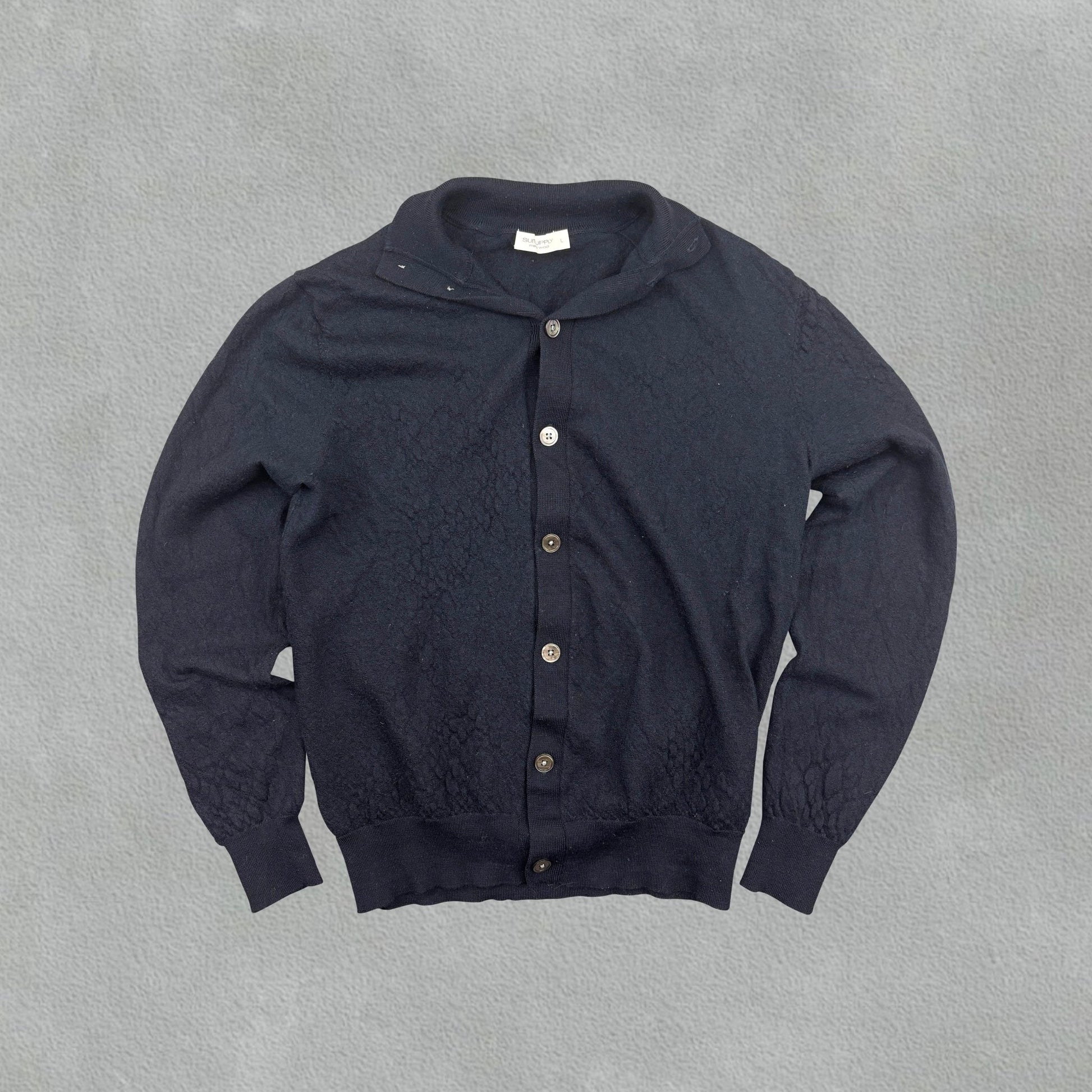 Blue Suitsupply Cardigan - Men S - Good - Revaleur