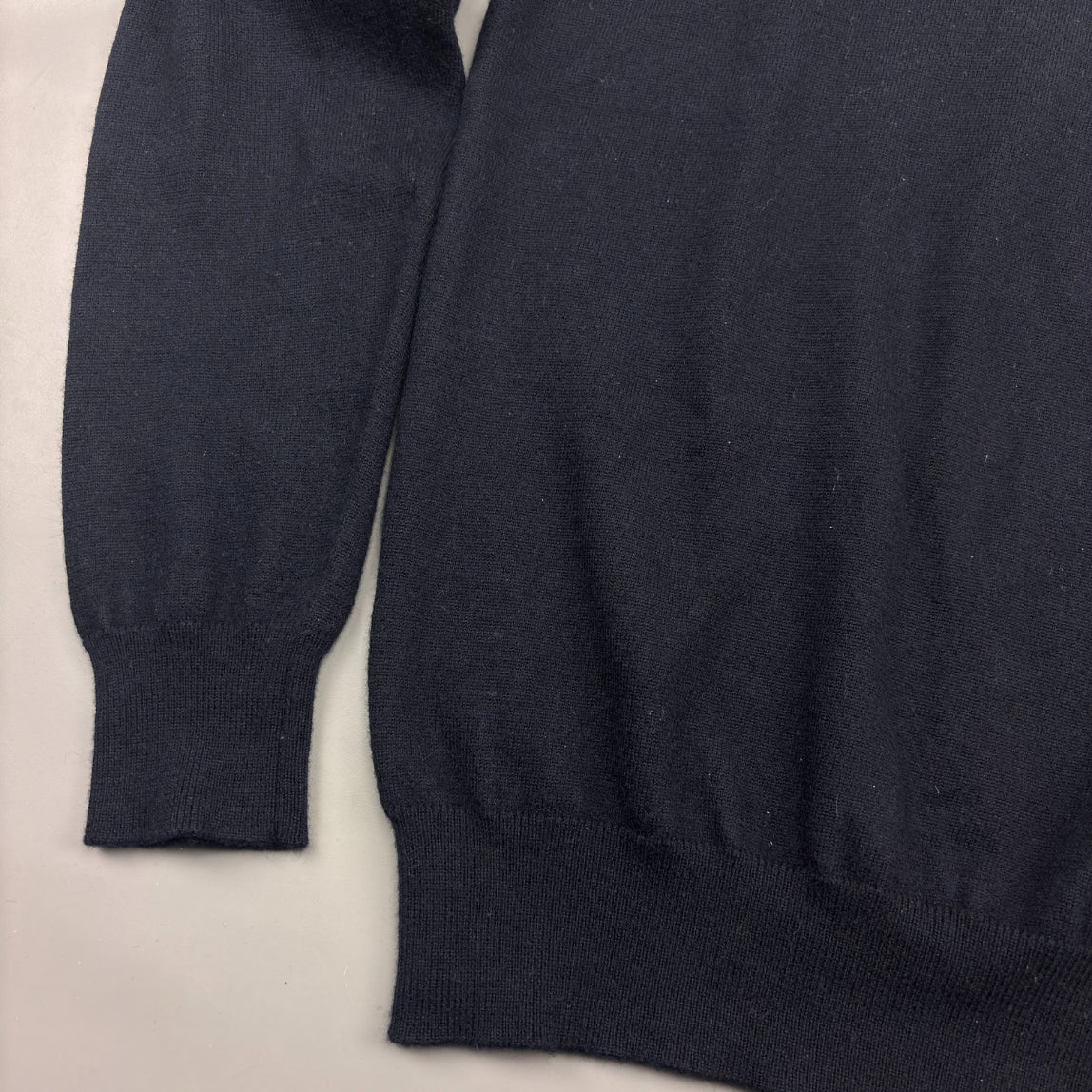 Blue Suitsupply Half Zip - Men M - New - Revaleur