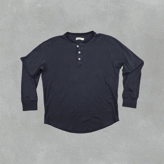 Blue Suitsupply Henley - Men L - Very Good - Revaleur