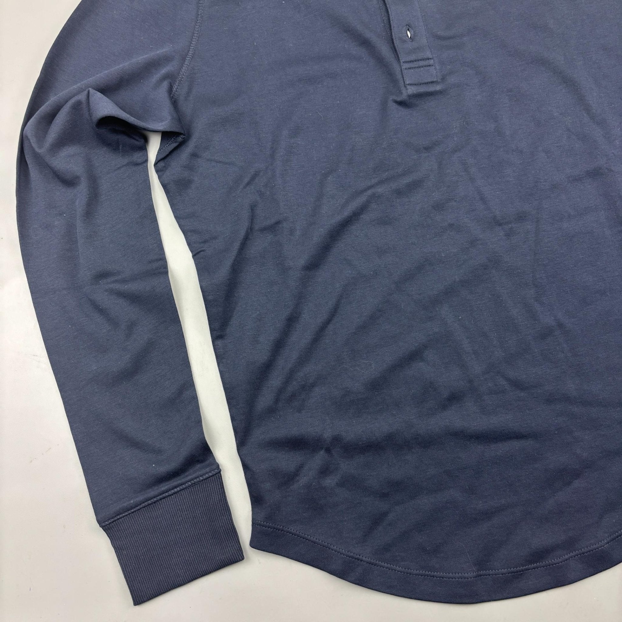Blue Suitsupply Henley - Men S - New With Tags - Revaleur