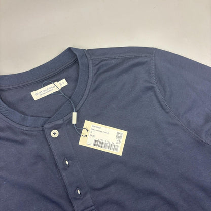 Blue Suitsupply Henley - Men S - New With Tags - Revaleur