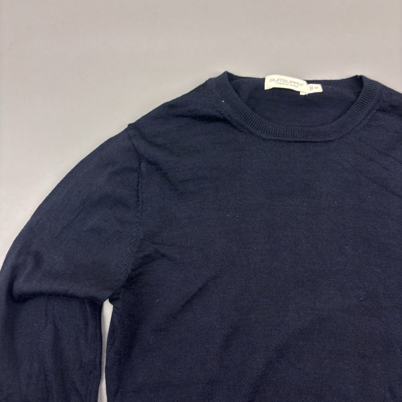 Blue Suitsupply Jumper - Men M - New - Revaleur