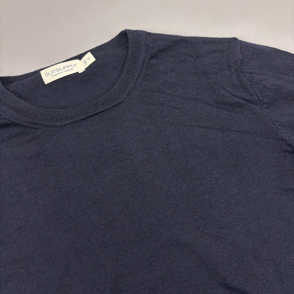 Blue Suitsupply Jumper - Men M - Very Good - Revaleur