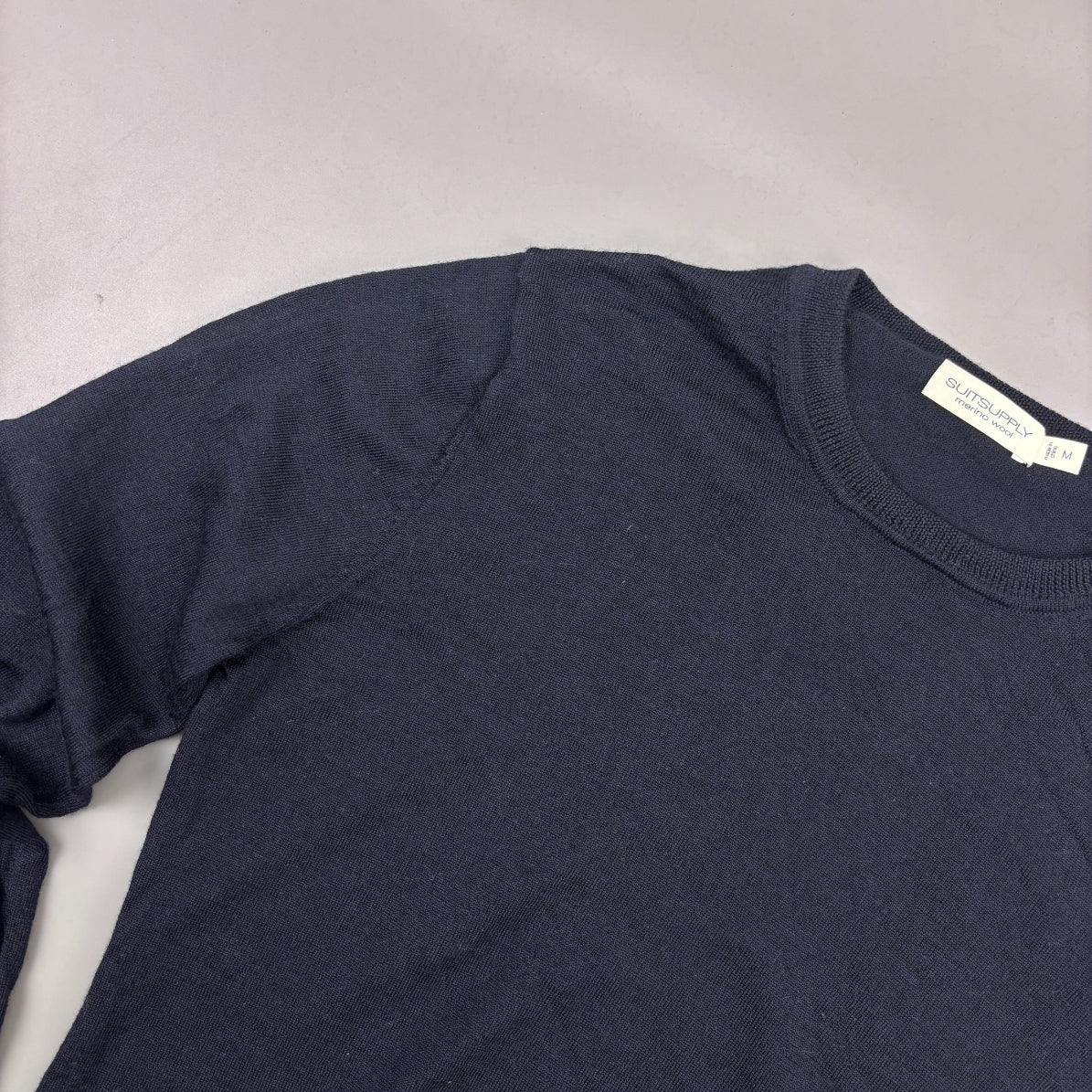 Blue Suitsupply Jumper - Men M - Very Good - Revaleur